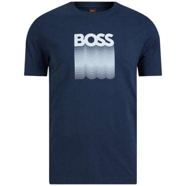 BOSS T-Shirt Te_Insignia Κανονική Γραμμή