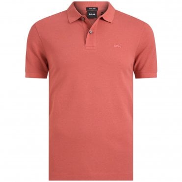 BOSS Polo Μπλούζα Pallas Πικέ Κανονική Γραμμή