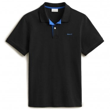 Gant Polo Μπλούζα Πικέ Contrast Κανονική Γραμμή