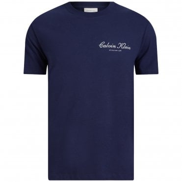 Calvin Klein T-shirt Μπλούζα March Graphic Seasonal 20s Άνετη Γραμμή