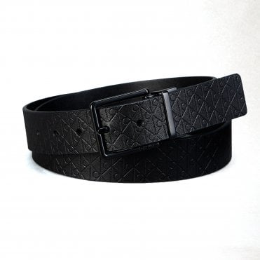 Calvin Klein Ζώνη Δερμάτινη Warmth Buckle Smooth 3,5cm