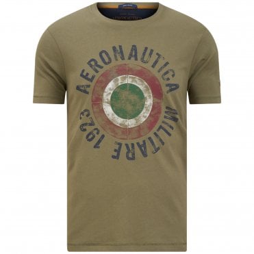 Aeronautica Militare T-shirt Μπλούζα Κανονική Γραμμή