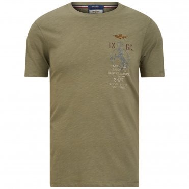 Aeronautica Militare T-shirt Μπλούζα Κανονική Γραμμή