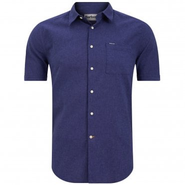 Barbour Πουκάμισο Nelson Washed Κανονική Γραμμή
