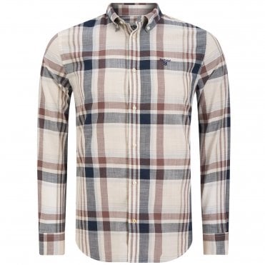 Barbour Πουκάμισο Καρό Kidd Κανονική (Tailored) Γραμμή