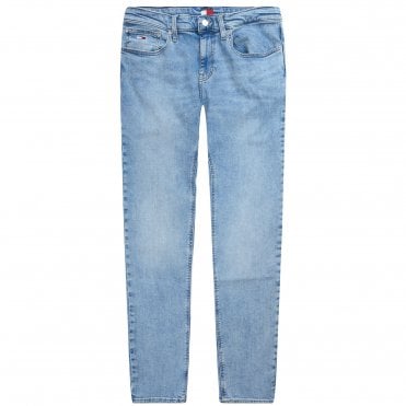 Tommy Hilfiger TJM Jean Ξεβαμμένο Scanton Στενή Γραμμή