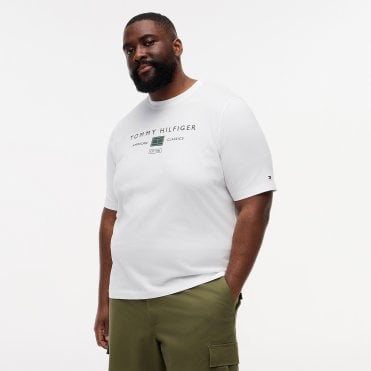 Tommy Hilfiger T-shirt Μπλούζα Brand Love Stack Big & Tall