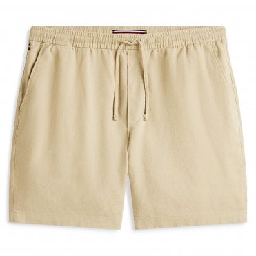 Tommy Hilfiger Βερμούδα Dover 8 Sorona Λινή Κανονική Γραμμή