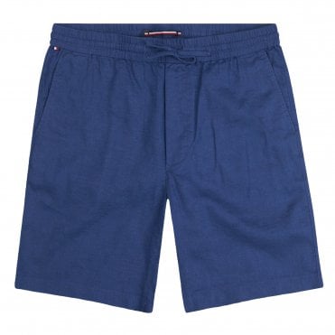 Tommy Hilfiger Βερμούδα Dover 8 Sorona Λινή Κανονική Γραμμή