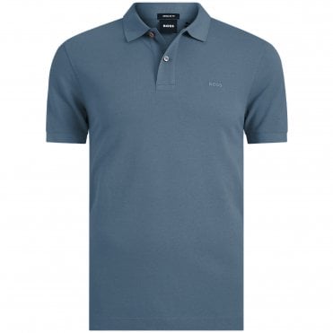 BOSS Polo Μπλούζα Pallas Πικέ Κανονική Γραμμή