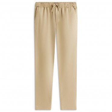 Tommy Hilfiger Παντελόνι Λινό Harlem Po Sorona Tapered Γραμμή