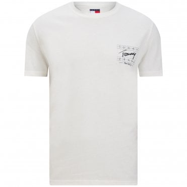 Tommy Hilfiger TJM T-Shirt Sign Flag Κανονική Γραμμή