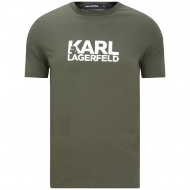 Karl Lagerfeld T-shirt Μπλούζα Κανονική Γραμμή