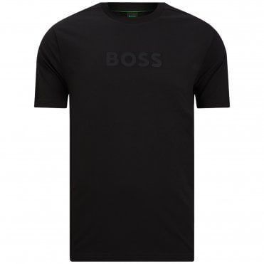 BOSS T-shirt TS_Logo Κανονική Γραμμή