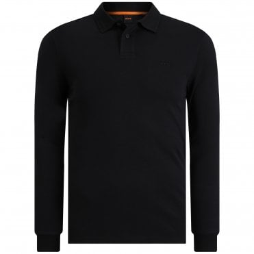 BOSS Polo Μπλούζα Pe_interlock_long Κανονική Γραμμή