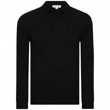 Lacoste Polo Μπλούζα Paris Πικέ Κανονική Γραμμή