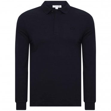 Lacoste Polo Μπλούζα Paris Πικέ Κανονική Γραμμή
