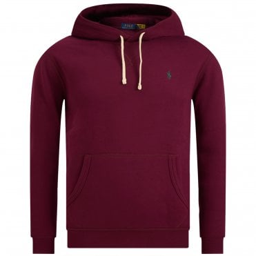 Ralph Lauren Φούτερ Fleece με Κουκούλα Κανονική Γραμμή