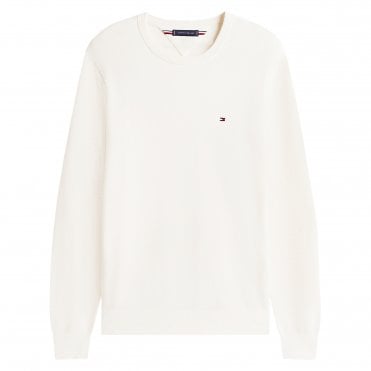 Tommy Hilfiger Πλεκτό Πουλόβερ Essential Structure Κανονική Γραμμή