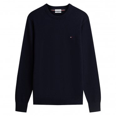 Tommy Hilfiger Cotton-Cashmere Πλεκτό Κανονική Γραμμή