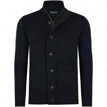 Barbour Ζακέτα Μάλλινη Patch Zip Thru Κανονική Γραμμή