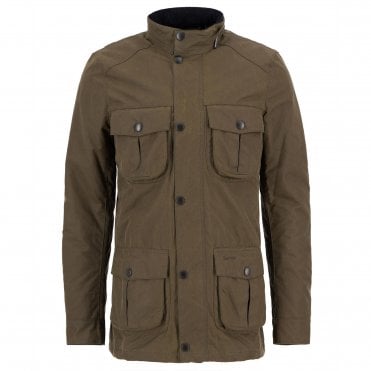 Barbour Μπουφάν Κερωμένο Corbridge Στενή Γραμμή