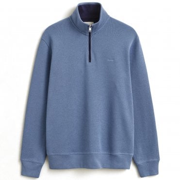 Gant Φούτερ Half-Zip Sacker Rib Κανονική Γραμμή