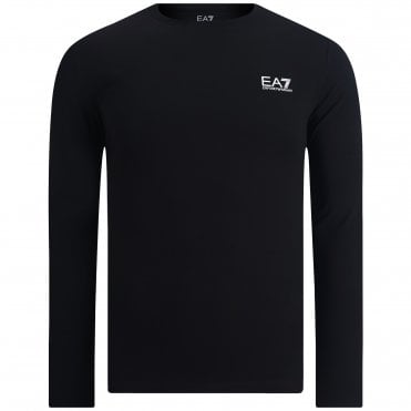EA7 T-Shirt Μπλούζα Train Core Στενή Γραμμή