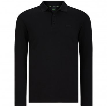 BOSS Polo Μπλούζα Plisy Κανονική Γραμμή