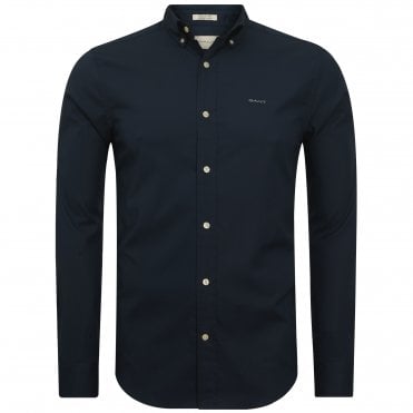 Gant Πουκάμισο Oxford Pinpoint Κανονική Γραμμή