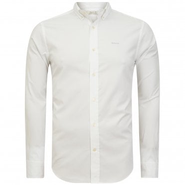 Gant Πουκάμισο Oxford Pinpoint Κανονική Γραμμή