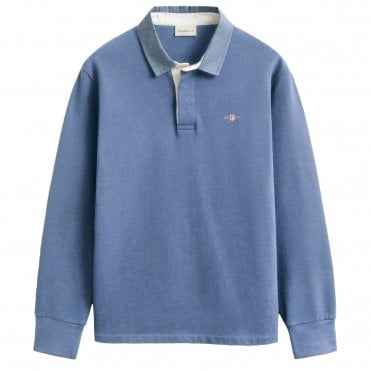 Gant Polo Μπλούζα Heavy Rugger Κανονική Γραμμή