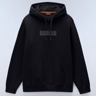 Napapijri Φούτερ Με Κουκούλα B-Box Logo Άνετη Γραμμή