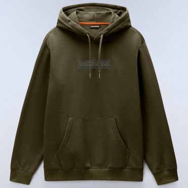 Napapijri Φούτερ Με Κουκούλα B-Box Logo Άνετη Γραμμή