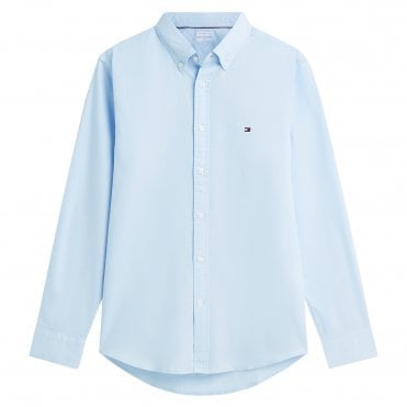 Tommy Hilfiger Πουκάμισο Dobby Flex Στενή Γραμμή
