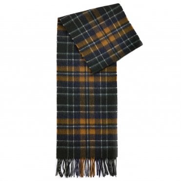 Barbour Κασκόλ Wool-Cashmere Καρό