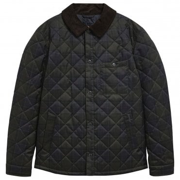 Barbour Μπουφάν Καπιτονέ Tartan Κανονική Γραμμή