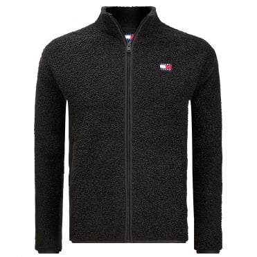 Tommy Hilfiger TJM Ζακέτα Badge Teddy Άνετη Γραμμή