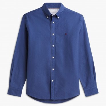 Tommy Hilfiger Πουκάμισο Heritage Oxford Κανονική Γραμμή
