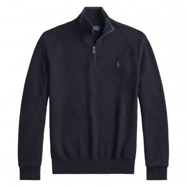 Ralph Lauren Πουλόβερ Half-Zip Κανονική Γραμμή