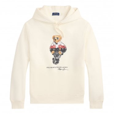 Ralph Lauren Φούτερ Bear Με Κουκούλα Κανονική Γραμμή