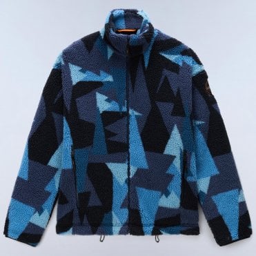 Napapijri Ζακέτα Fleece Fancy Mount Κανονική Γραμμή