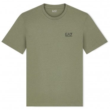 EA7 T-Shirt Μπλούζα Train Core Στενή Γραμμή