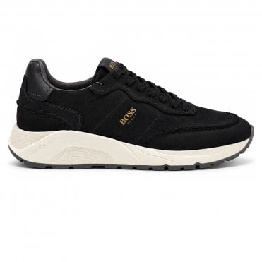 Boss Shoes Παπούτσι Sneaker Suede Δερμάτινο