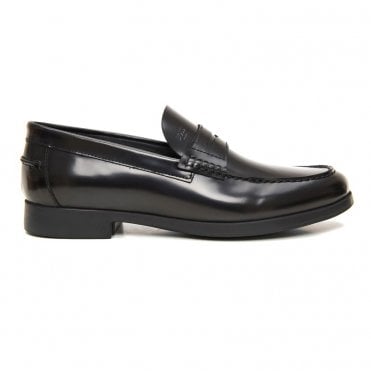 Boss Shoes Παπούτσι Δερμάτινο Αμπιγιέ Λουστρίνι