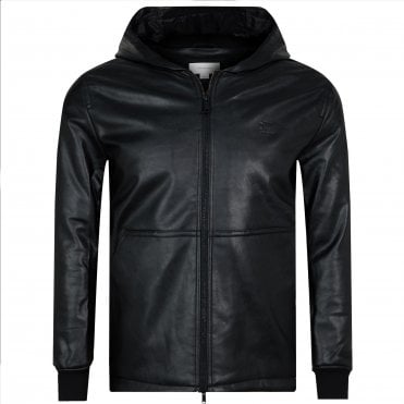 Calvin Klein Μπουφάν Faux Leather Άνετη Γραμμή