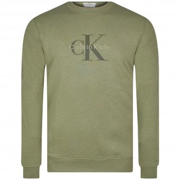 Calvin Klein Φούτερ 350Terry Monologo Κανονική Γραμμή