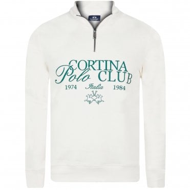 La Martina Φούτερ Half-Zip Κανονική Γραμμή