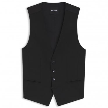 BOSS Γιλέκο H-Jasper-Vest-MM-CNF Στενή Γραμμή