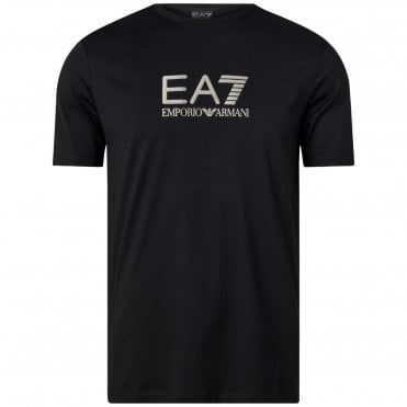 EA7 T-shirt Μπλούζα Train Lux Big Logo Κανονική Γραμμή